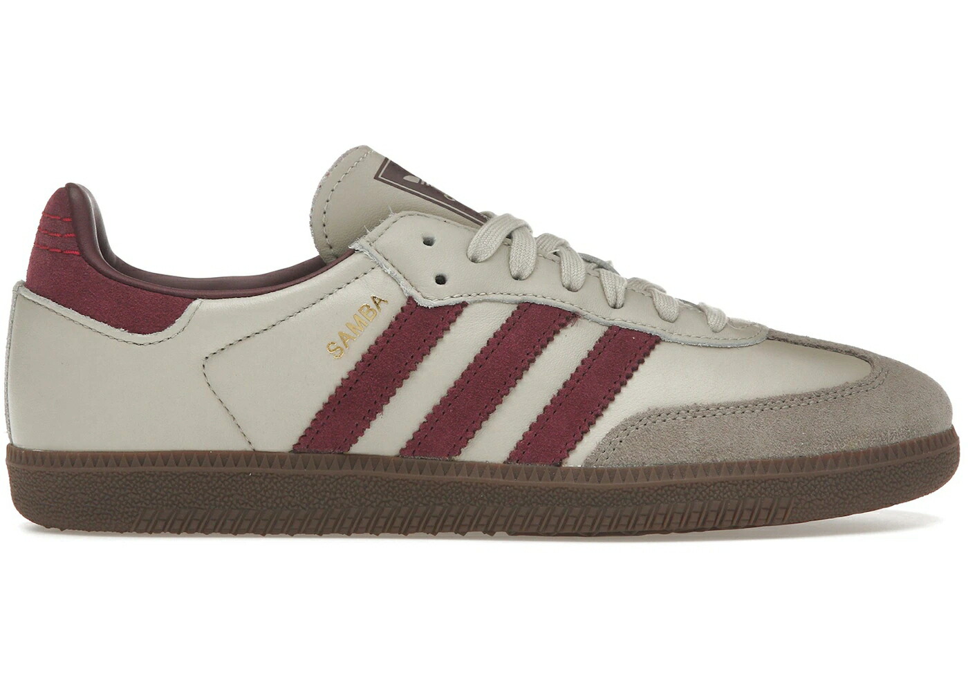 アディダス サンバ 灰色 グレー マルーン ゴールド スニーカー メンズ ADIDAS SAMBA OG PUTTY GREY MAROON / PUTTY GREY MAROON GOLD METALLIC
