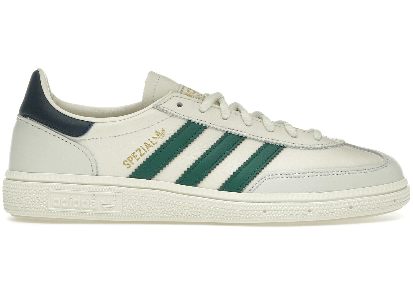 アディダス ハンドボール スペシアル 白色 ホワイト 緑 グリーン ナイト 藍色 インディゴ スニーカー メンズ ADIDAS HANDBALL SPEZIAL CHALK WHITE COLLEGIATE GREEN NIGHT INDIGO / CHALK WHITE COLLEGIATE GREEN