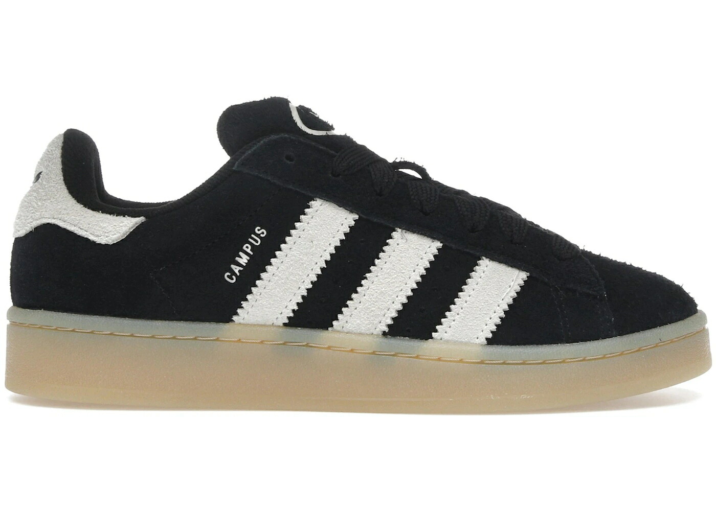 アディダス キャンパス コア 黒色 ブラック クリーム 白色 ホワイト スニーカー メンズ ADIDAS CAMPUS 00S CAMP CORE BLACK CREAM WHITE GUM / CORE BLACK CREAM WHITE GUM