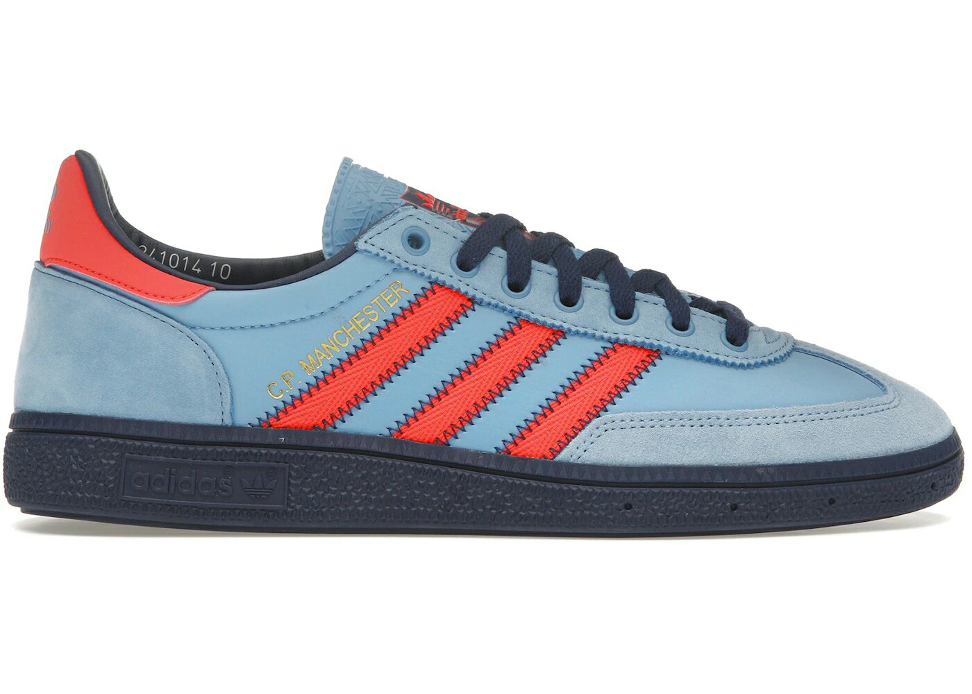 アディダス 青み 青色 赤 赤いこと C.P. スニーカー メンズ ADIDAS MANCHESTER SPZL COMPANY LIGHT BLUE / LIGHT BLUE BRIGHT RED DARK BLUE