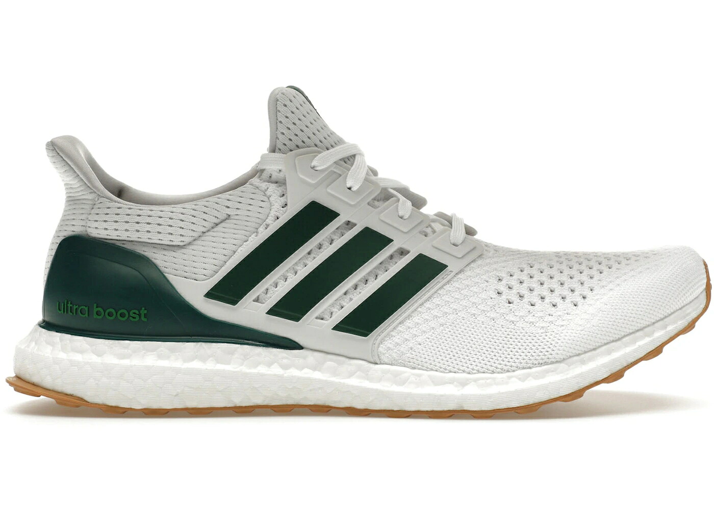 アディダス ウルトラ ブースト 白いこと 白いこと 緑 緑であること ウルトラブースト 1.0 スニーカー メンズ ADIDAS ULTRA BOOST CLOUD WHITE COLLEGIATE GREEN GUM / CLOUD WHITE COLLEGIATE GREEN GUM