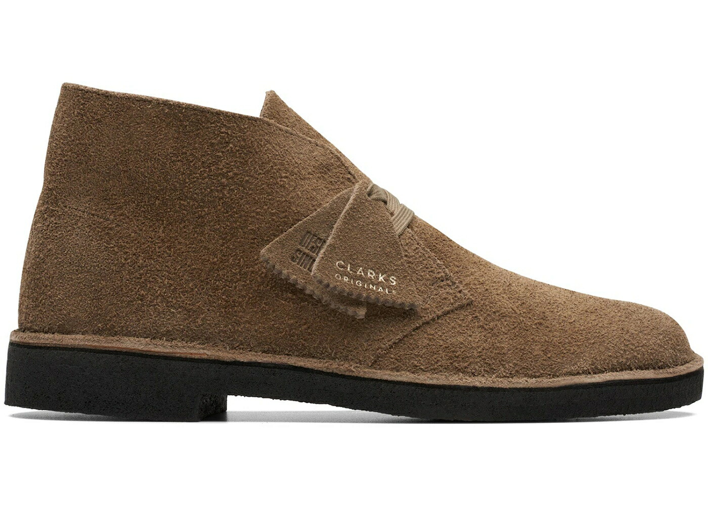 クラークス オリジナルス ブーツ 灰色 グレー スエード スウェード デザートブーツ スニーカー メンズ CLARKS ORIGINALS DESERT BOOT DARK GREY SUEDE / DARK GREY