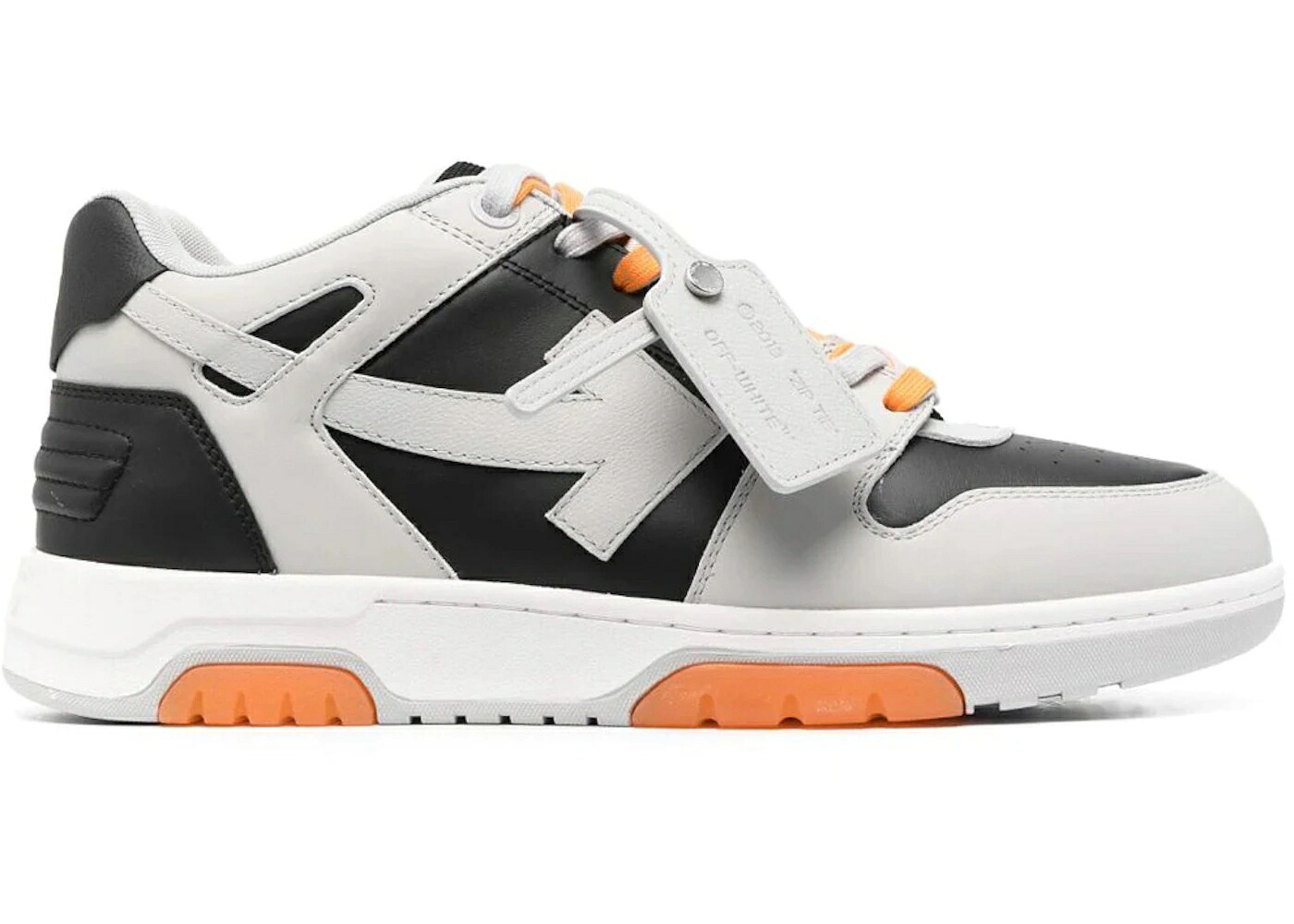 オフホワイト 靴 スニーカー 灰色 グレー 黒色 ブラック 橙 オレンジ メンズ OFF-WHITE OUT OF OFFICE SNEAKER GREY BLACK ORANGE / GREY BLACK ORANGE｜スニケス