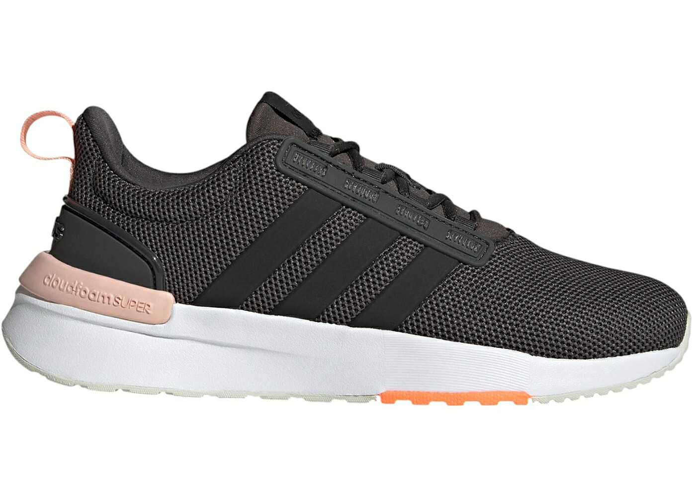 アディダス カーボン コア 黒色 ブラック ピンク WOMEN'S スニーカー レディース ADIDAS RACER TR21 CARBON CORE BLACK VAPOUR PINK (WOMEN'S) / CARBON CORE BLACK VAPOUR PINK