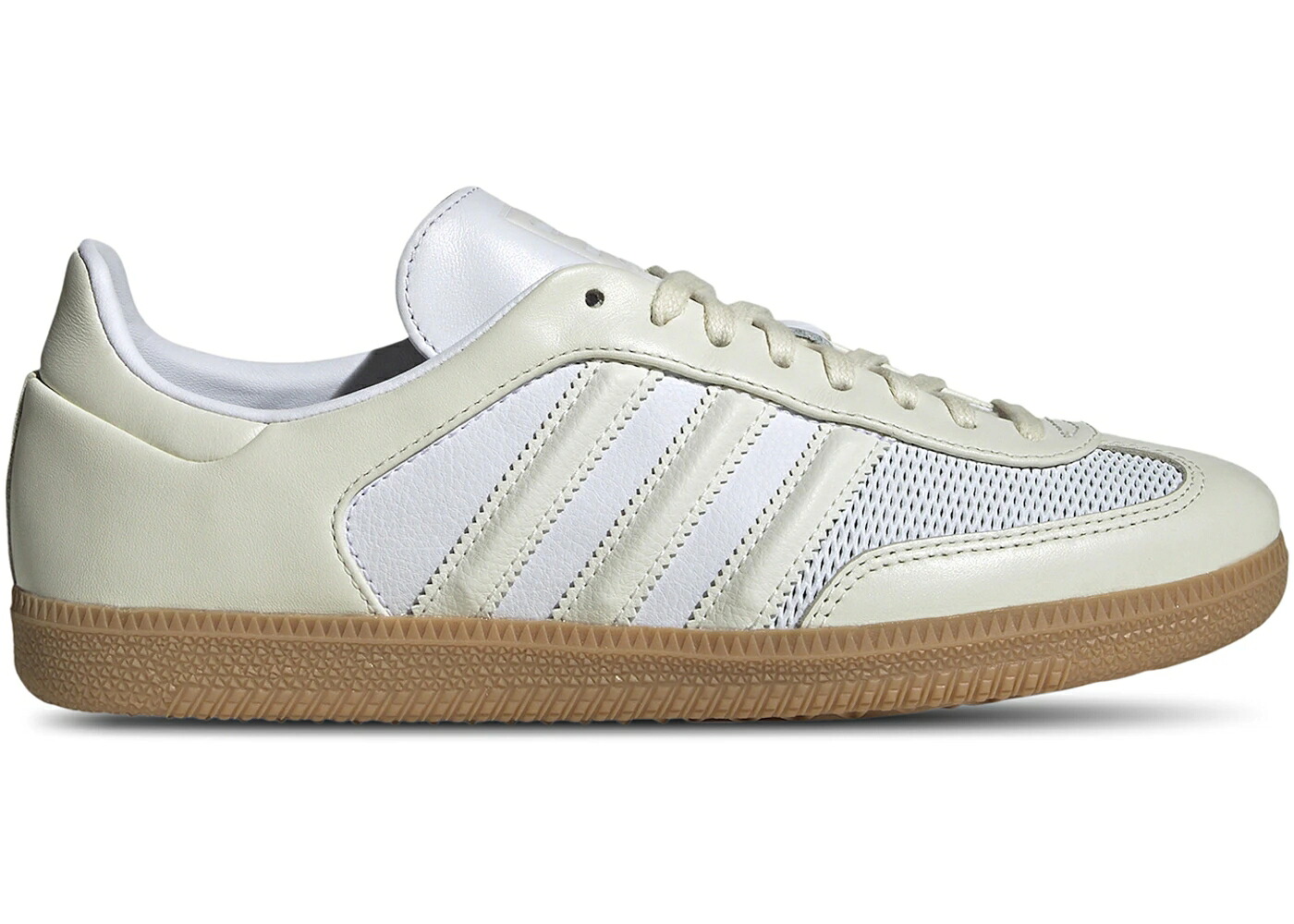 アディダス サンバ 白色 ホワイト WOMEN'S スニーカー レディース ADIDAS SAMBA OG OFF WHITE GUM (WOMEN'S) / CLOUD WHITE OFF WHITE GUM 3|スニケス
