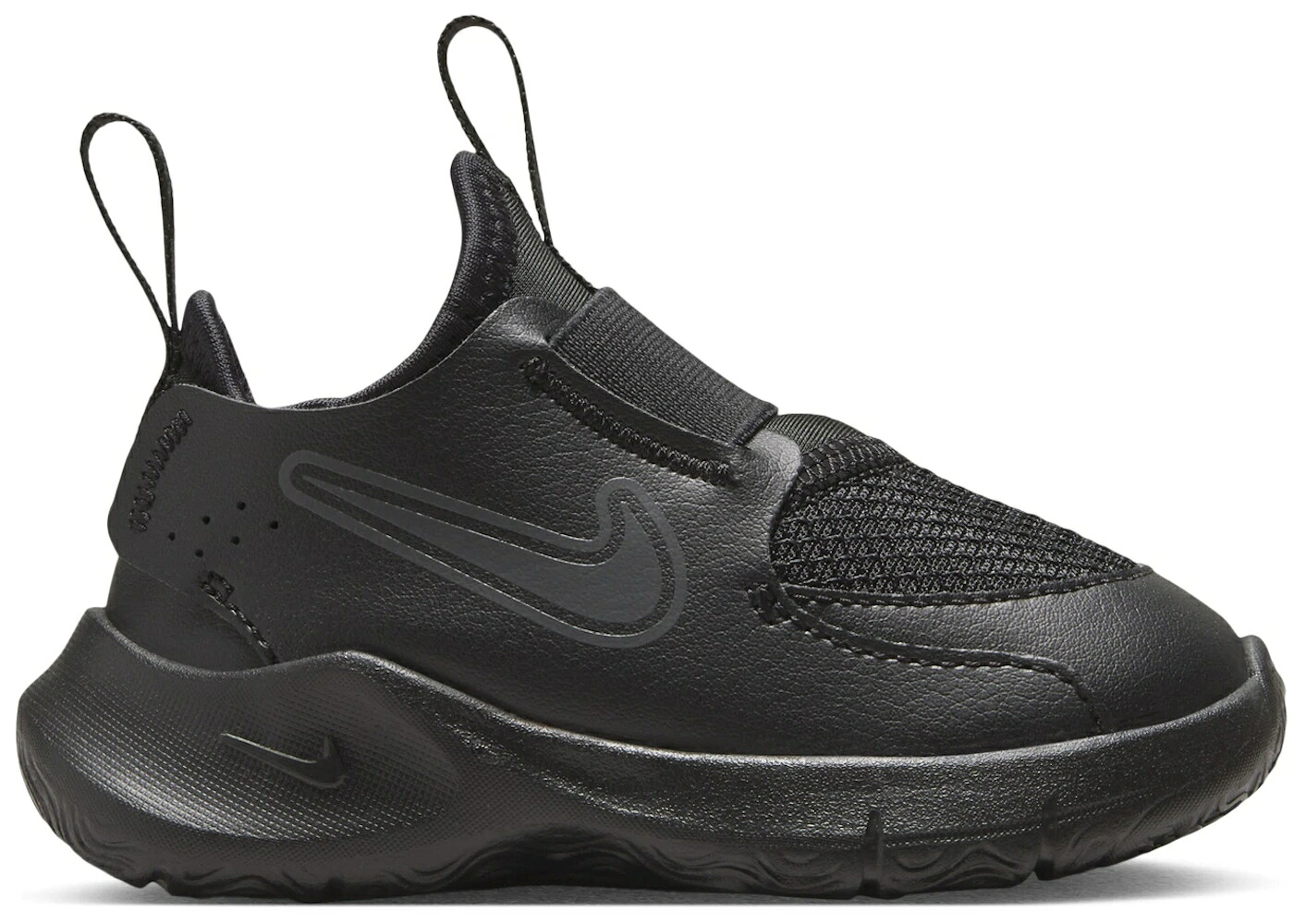ナイキ 黒色 ブラック ジュニア キッズ NIKE FLEX RUNNER 3 BLACK ANTHRACITE (I) / BLACK BLACK ANTHRACITE ベビー マタニティ スニーカー