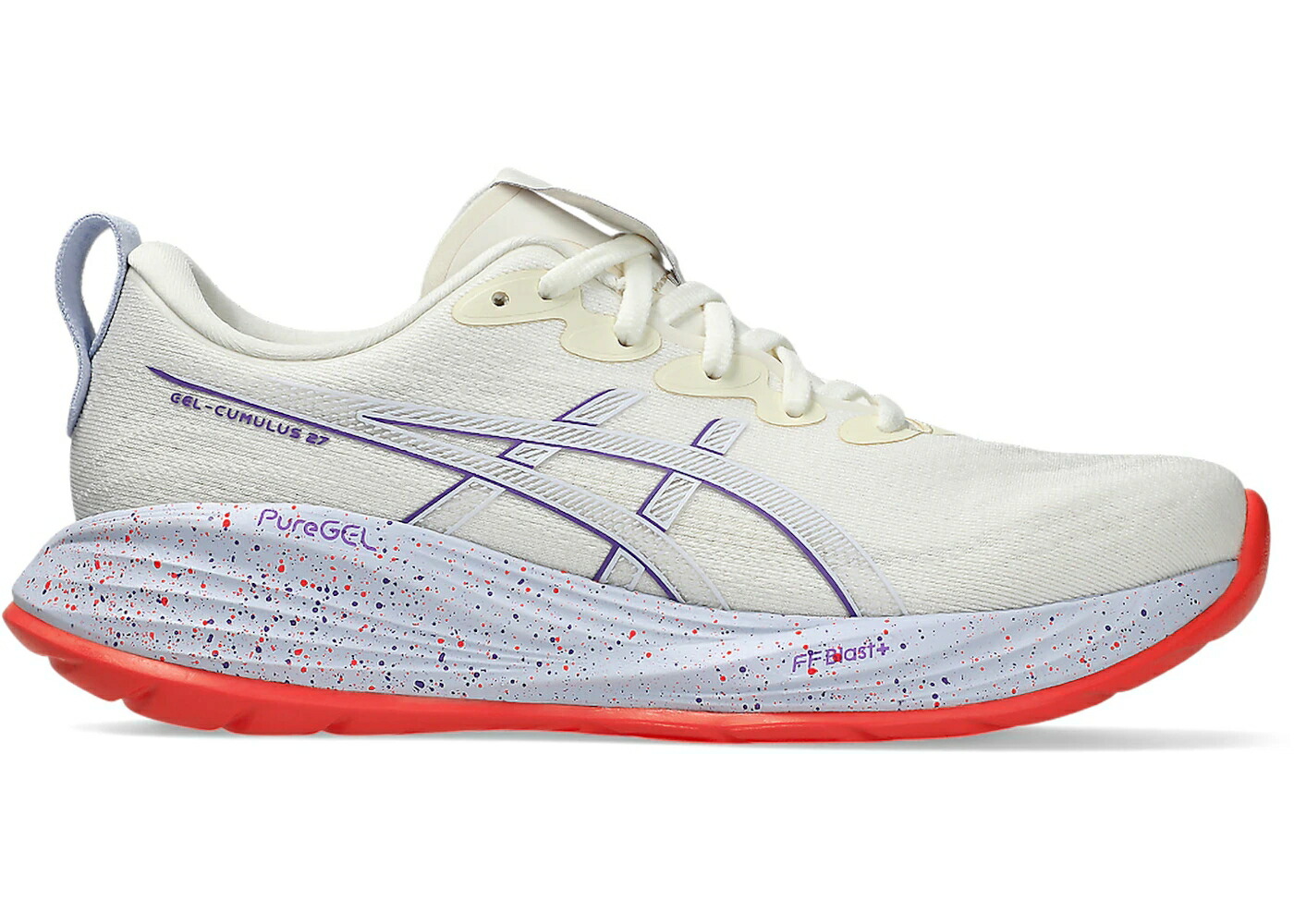 アシックス クリーム 紫 パープル WOMEN スニーカー レディース ASICS GEL-CUMULUS 27 TOKYO CREAM EDO PURPLE (WOMEN) / CREAM EDO PURPLE