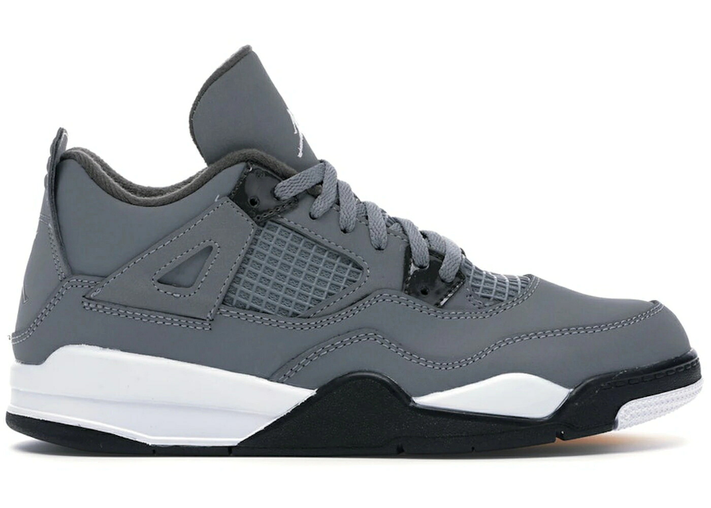 ナイキ ジョーダン クール 灰色 グレー チャコール ジュニア キッズ JORDAN 4 RETRO COOL GREY (2019) (PS) / COOL GREY CHROME DARK CHARCOAL ベビー マタニティ スニーカー