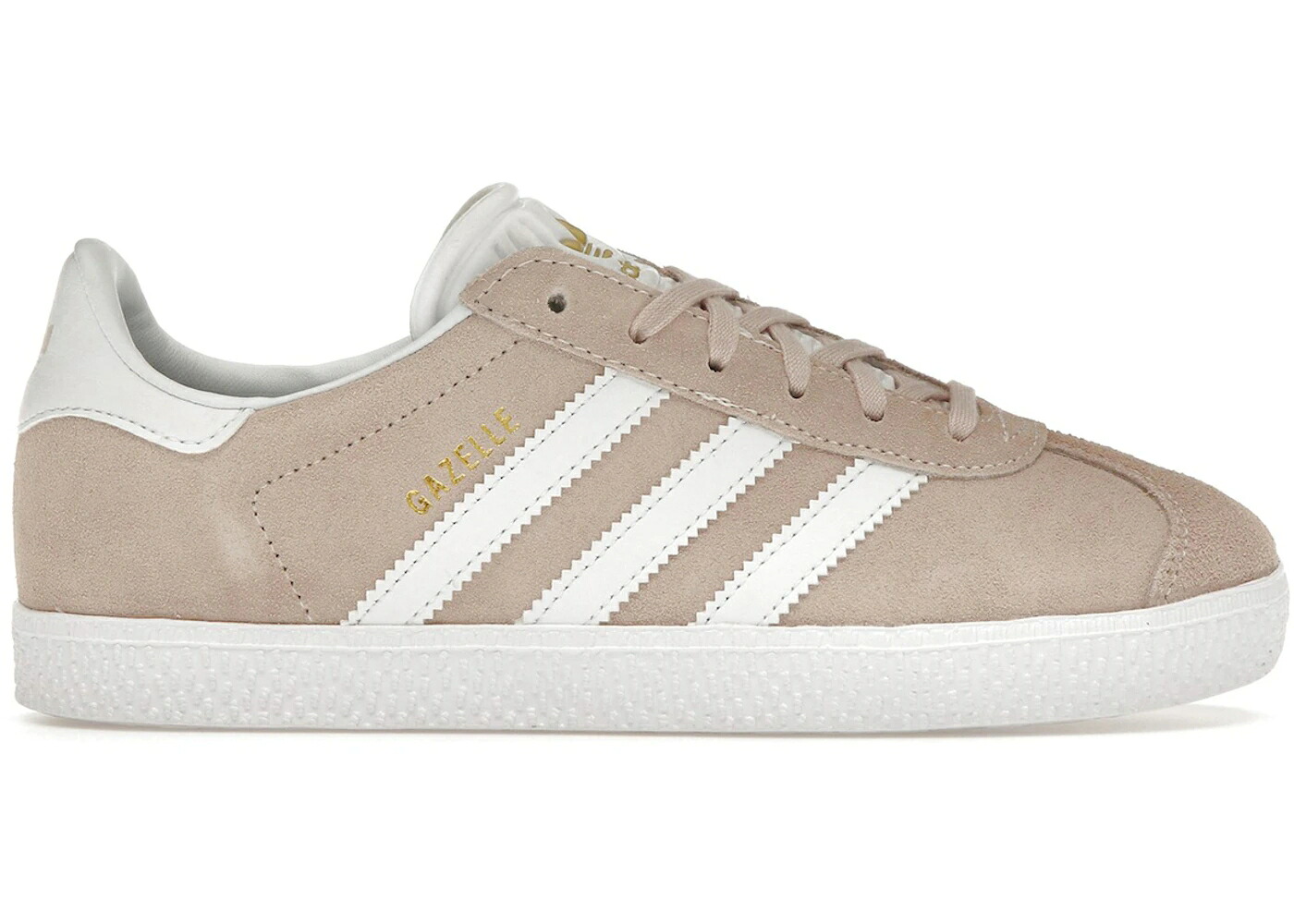 アディダス ガゼル ピンク 白色 ホワイト ジュニア キッズ ADIDAS GAZELLE PINK TINT CLOUD WHITE (GS) / PINK TINT CLOUD WHITE CLOUD ベビー マタニティ スニーカー