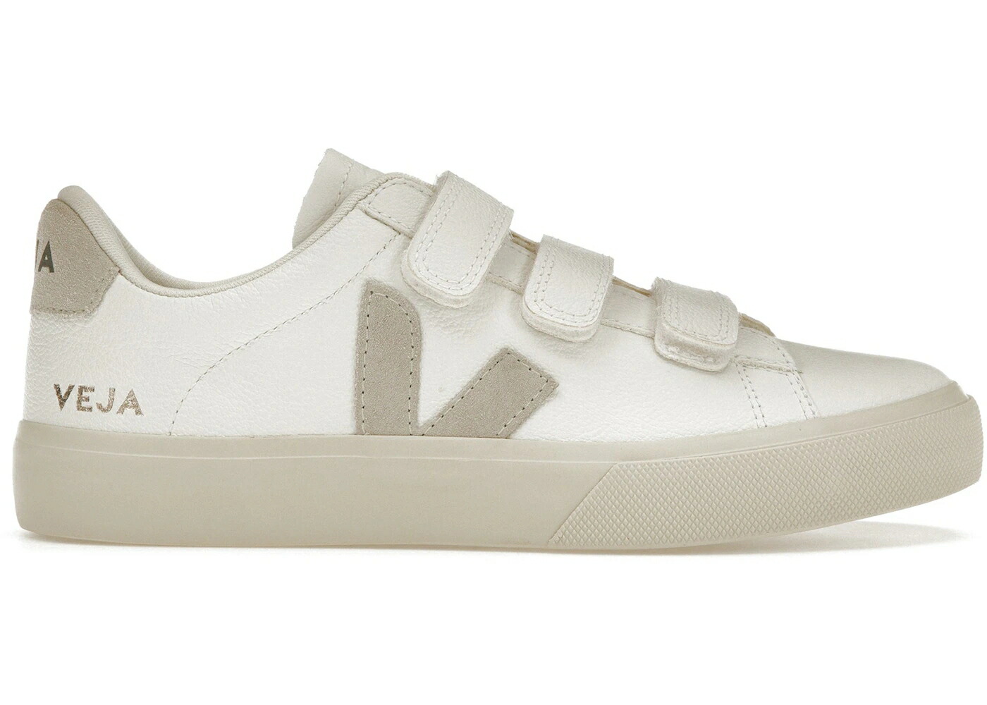 ヴェジャ なめし革 白いこと 白いこと 自然的 スニーカー メンズ VEJA RECIFE CHROMEFREE LEATHER WHITE NATURAL / WHITE NATURAL