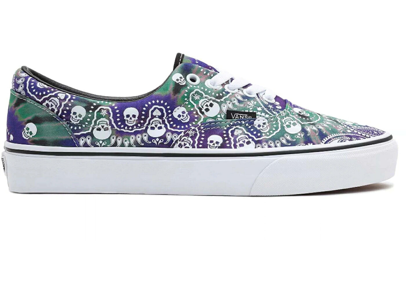 ヴァンズ バンズ タイ 紫 パープル 緑 緑であること スニーカー ユニ一発やる VANS ERA BANDANA TIE DYE PURPLE GREEN / TIE DYE PURPLE メンズ