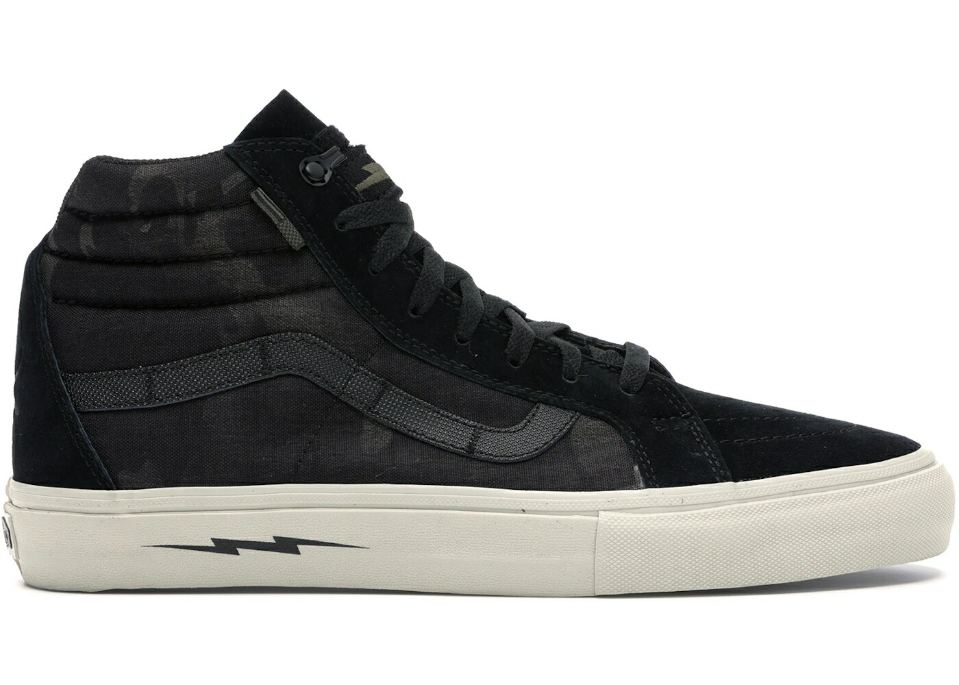ヴァンズ バンズ 滑るご機嫌 黒いこと 黒いこと スニーカー メンズ VANS SK8-HI NOTCHBACK DEFCON MULTICAM BLACK / MULTICAM BLACK