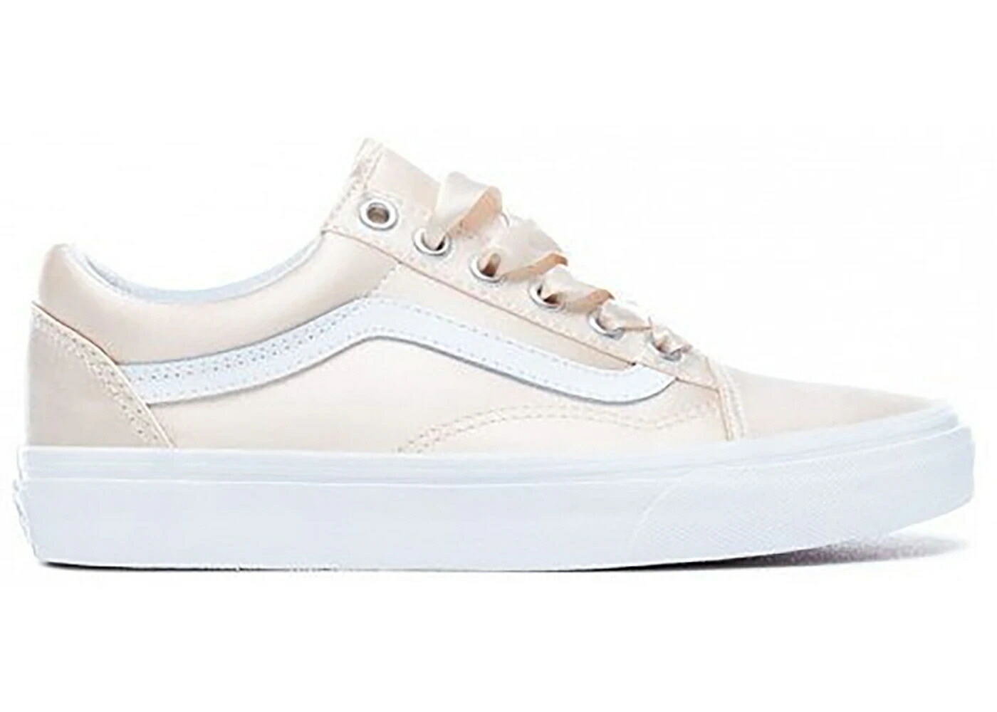 ヴァンズ バンズ サテン 白色 ホワイト オールドスクール スニーカー メンズ VANS OLD SKOOL SATIN BLUSH / BLUSH TRUE WHITE