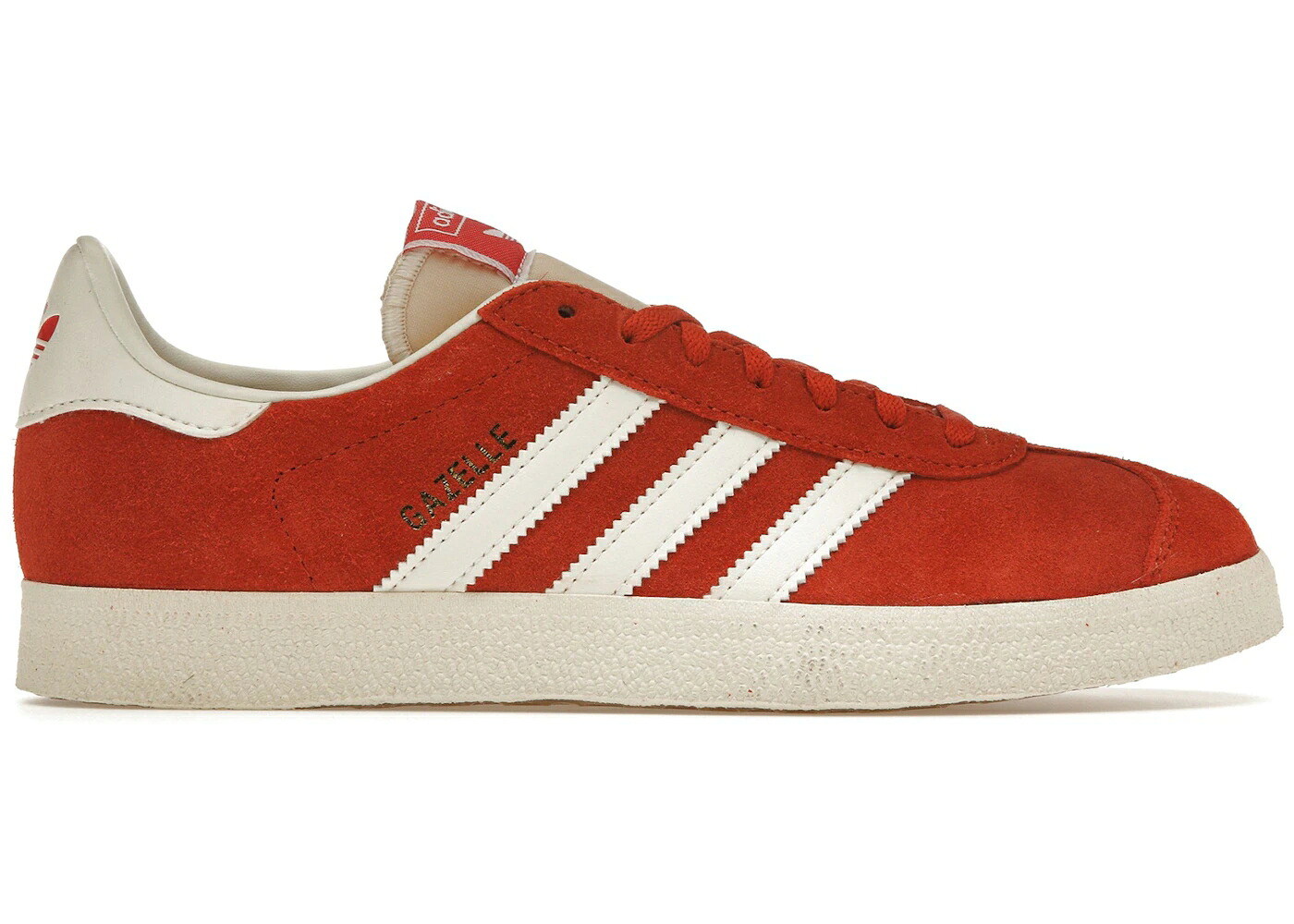アディダス ガゼル 赤 レッド 白色 ホワイト クリーム スニーカー ユニセックス ADIDAS GAZELLE PRELOVED RED OFF WHITE CREAM / PRELOVED RED OFF WHITE CREAM メンズ｜スニケス