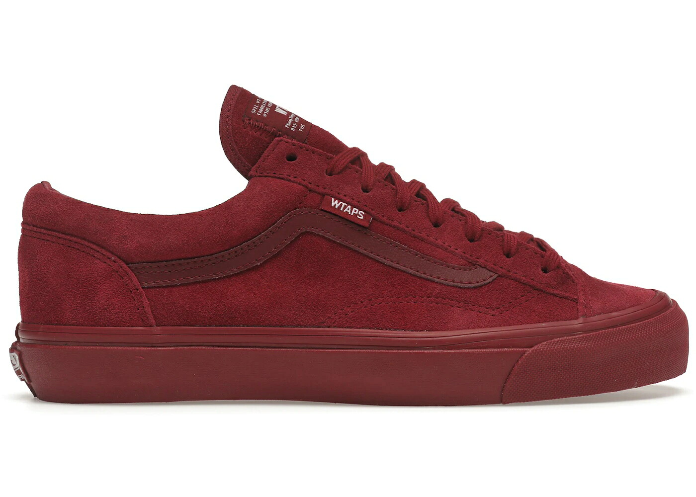 ヴァンズ バンズ ダブルタップス スニーカー メンズ VANS STYLE 36 OG WTAPS BORDEAUX / BURGANDY BURGANDY|スニケス