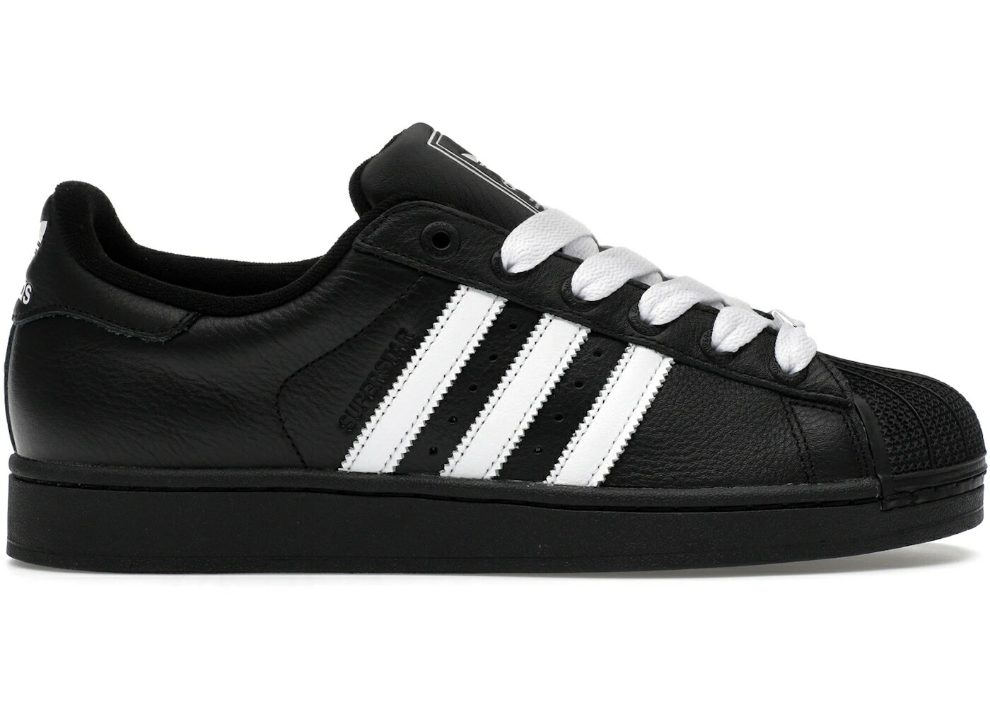アディダス はやりっ子 中核グループ 黒いこと 黒いこと 白いこと 白いこと スニーカー メンズ ADIDAS SUPERSTAR II CORE BLACK WHITE / CORE BLACK CLOUD WHITE CORE