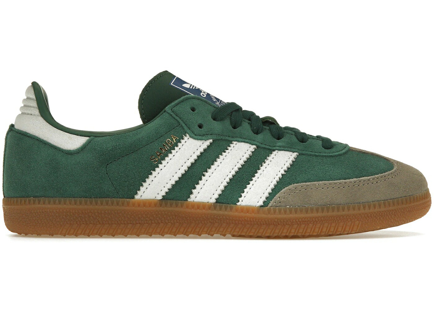 アディダス サンバ 緑 緑であること 薄墨色 薄墨色 白いこと 白いこと スニーカー メンズ ADIDAS SAMBA OG COLLEGIATE GREEN GUM GREY TOE / COLLEGIATE GREEN FOOTWEAR WHITE