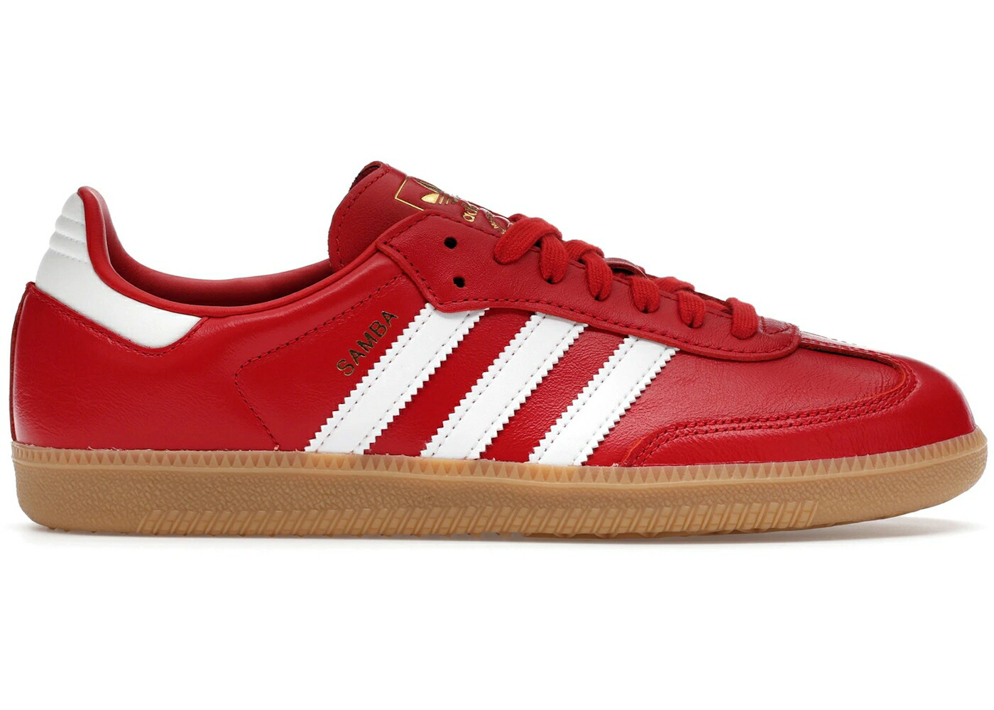アディダス サンバ 白いこと 白いこと スニーカー メンズ ADIDAS SAMBA OG BETTER SCARLET WHITE / BETTER SCARLET CLOUD WHITE GUM