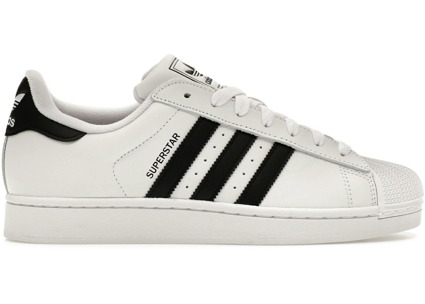 アディダス スーパースター 白色 ホワイト 黒色 ブラック コア スニーカー メンズ ADIDAS SUPERSTAR II WHITE BLACK / CLOUD WHITE CORE BLACK CLOUD