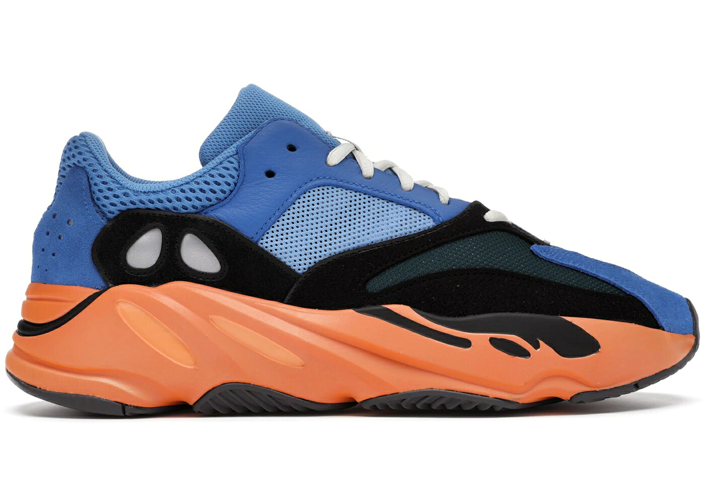 アディダス ブースト 青味 青み 橙 オレンジ色 スニーカー メンズ ADIDAS YEEZY BOOST 700 BRIGHT BLUE / BRIGHT BLUE ORANGE