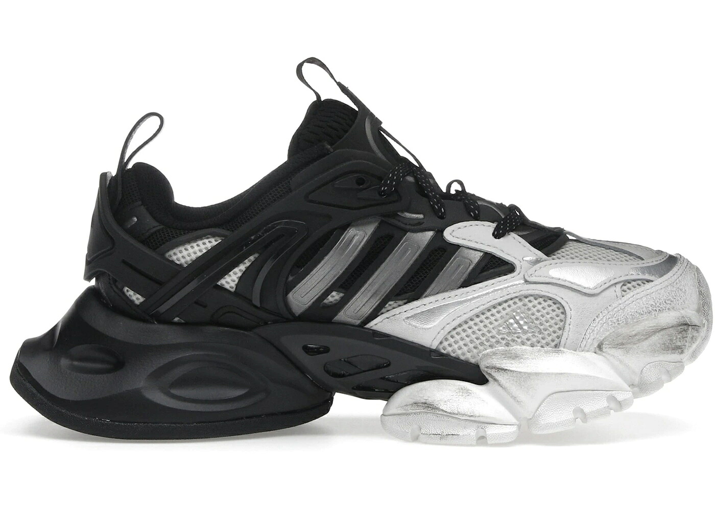 アディダス 晴れ晴れしい 白いこと 白いこと 黒いこと 黒いこと スニーカー メンズ ADIDAS XLG RUNNER DELUXE WHITE BLACK / WHITE BLACK