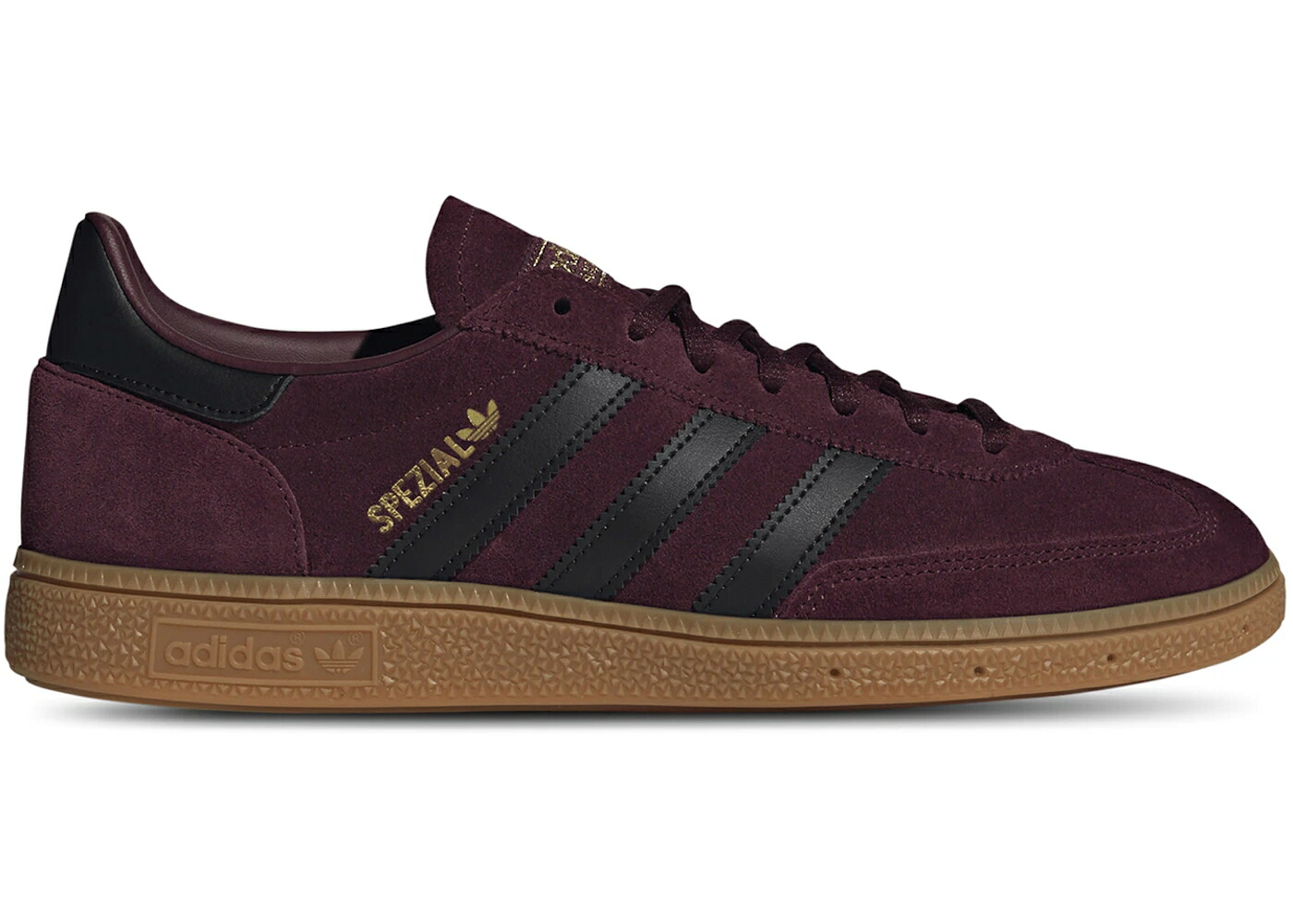 アディダス ハンドボール スペシアル マルーン 黒いこと 黒いこと 中核グループ ゴールド スニーカー メンズ ADIDAS HANDBALL SPEZIAL MAROON BLACK / MAROON CORE BLACK GOLD METALLIC