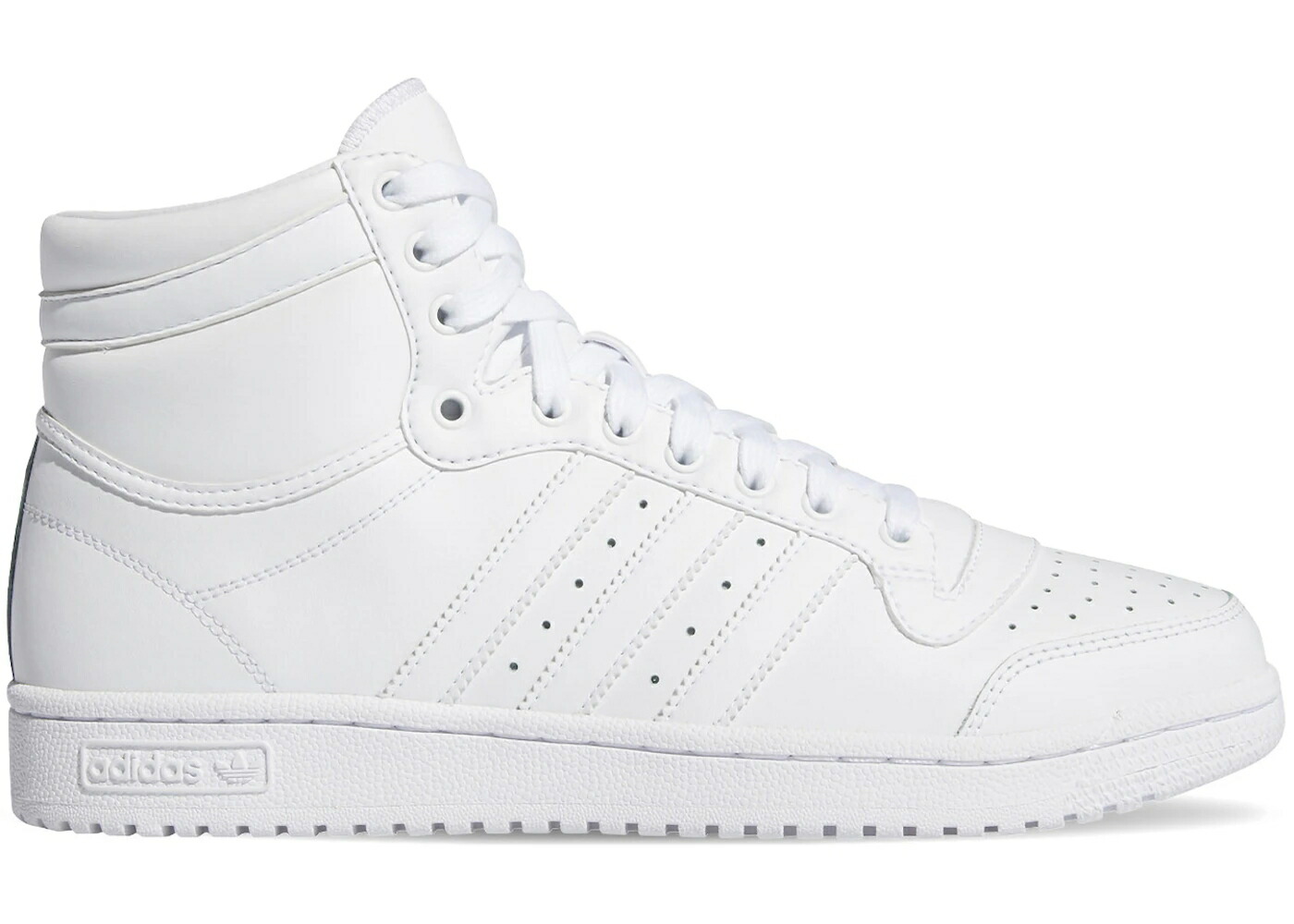 アディダス 白色 ホワイト トップテン スニーカー メンズ ADIDAS TOP TEN HI TRIPLE WHITE / CLOUD WHITE CHALK WHITE CLOUD