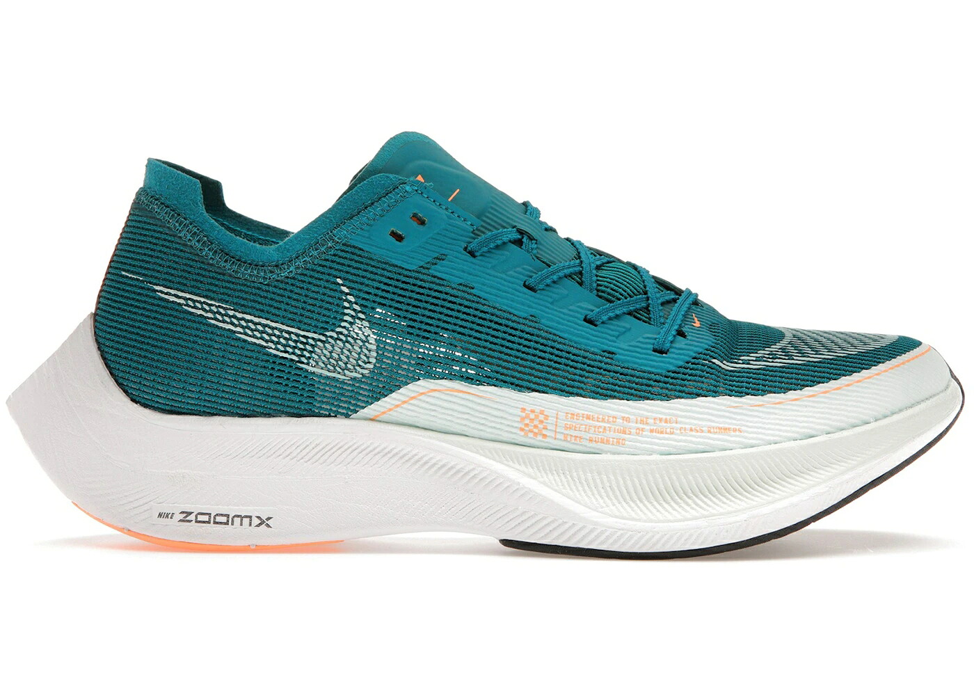 ナイキ クリーム 白色 ホワイト NEXT% スニーカー メンズ NIKE ZOOMX VAPORFLY 2 BRIGHT SPRUCE PEACH CREAM / BRIGHT SPRUCE WHITE PEACH CREAM