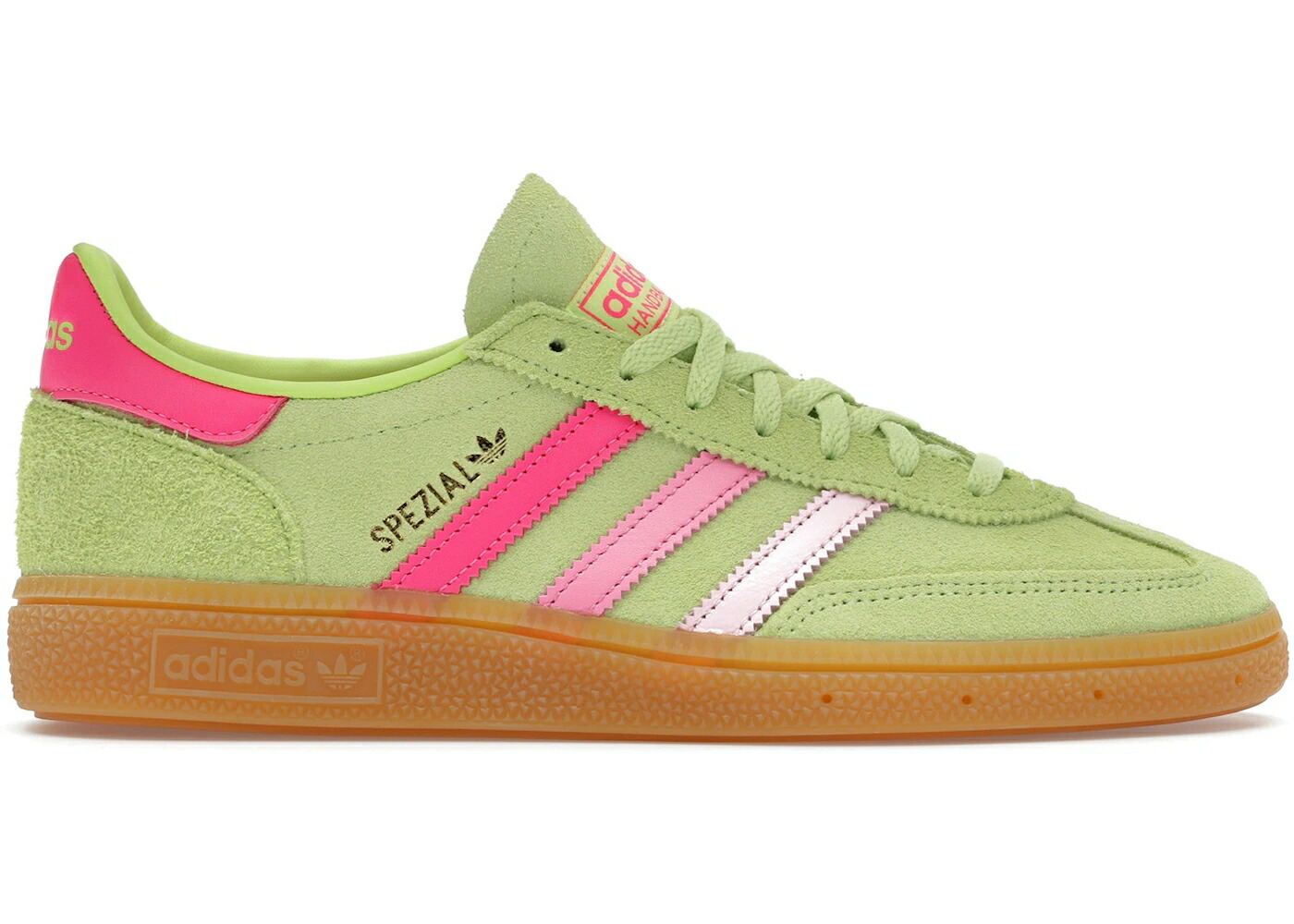 アディダス ハンドボール スペシアル 緑 緑であること サクラ色 WOMEN\u0027S スニーカー レディース ADIDAS HANDBALL SPEZIAL GREEN PINK (WOMEN\u0027S) / GREEN PINK