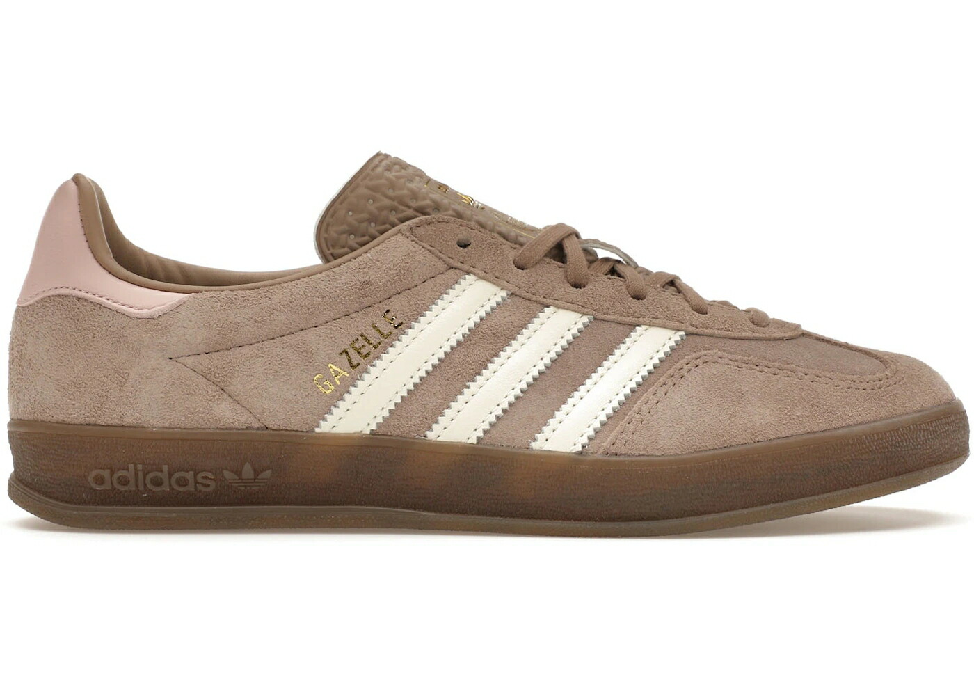 アディダス ガゼル 茶色 ブラウン ピンク WOMEN'S スニーカー レディース ADIDAS GAZELLE INDOOR BROWN PINK (WOMEN'S) / BROWN PINK GUM