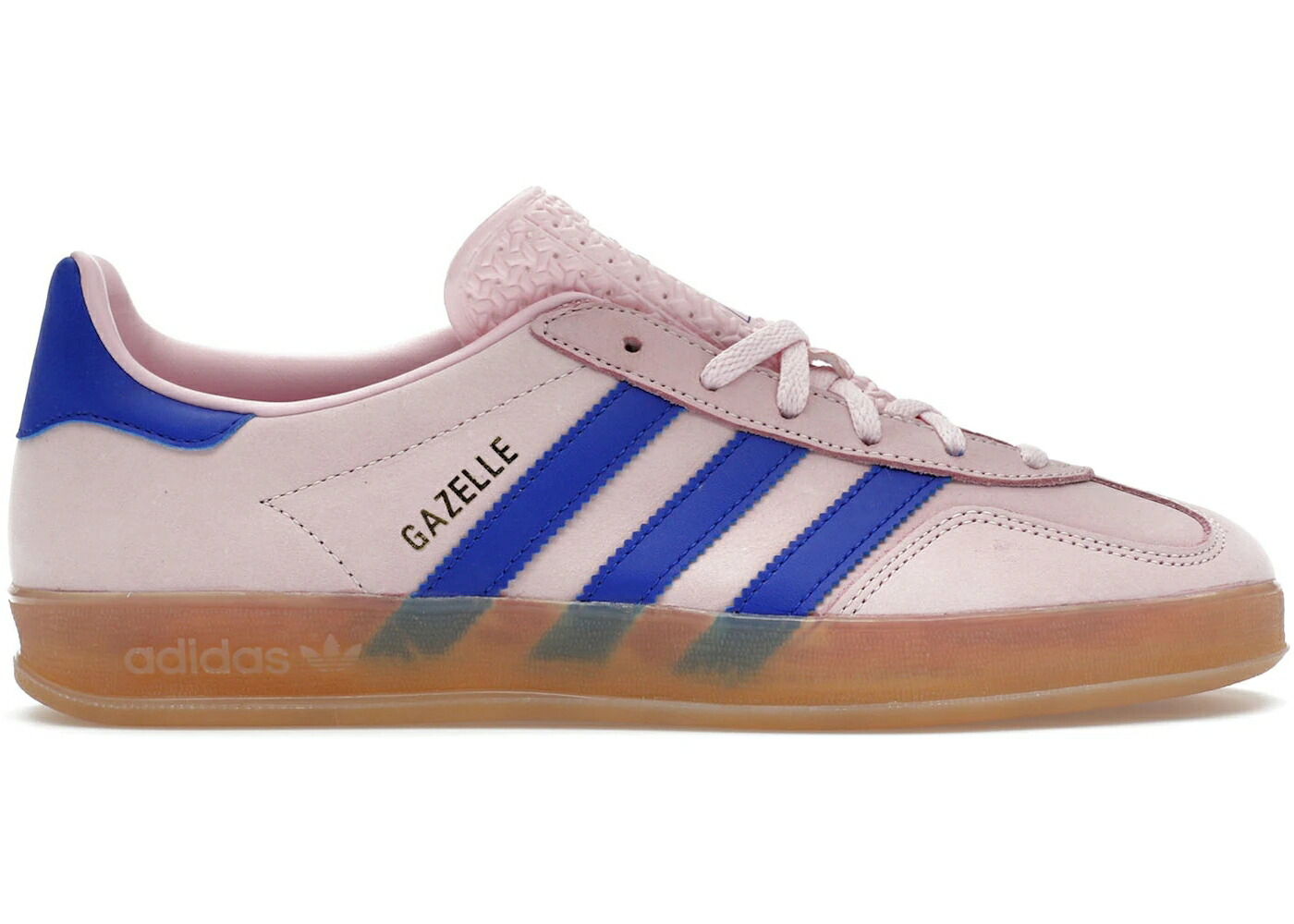 アディダス ガゼル サクラ色 青味 青み WOMEN\u0027S スニーカー レディース ADIDAS GAZELLE INDOOR CLEAR PINK LUCID BLUE (WOMEN\u0027S) / CLEAR PINK LUCID BLUE GUM