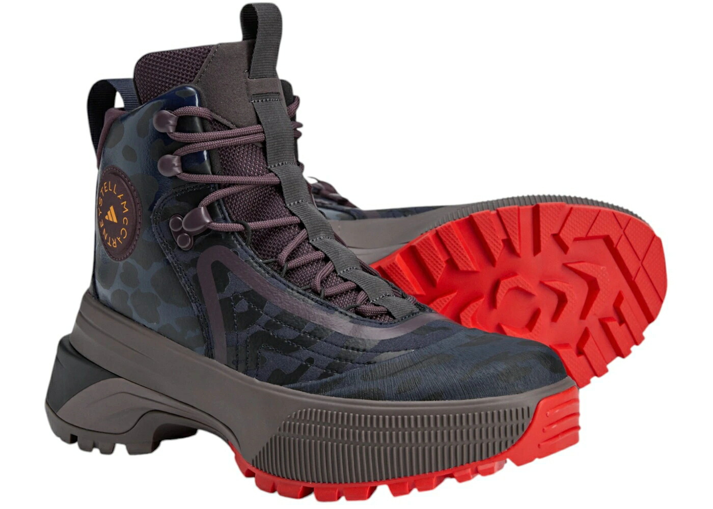 アディダス チャコール レジェンド 赤 レッド WOMEN'S スニーカー レディース ADIDAS TERREX BY STELLA MCCARTNEY CHARCOAL LEGEND INK ACTIVE RED (WOMEN'S) / CHARCOAL LEGEND INK ACTIVE RED