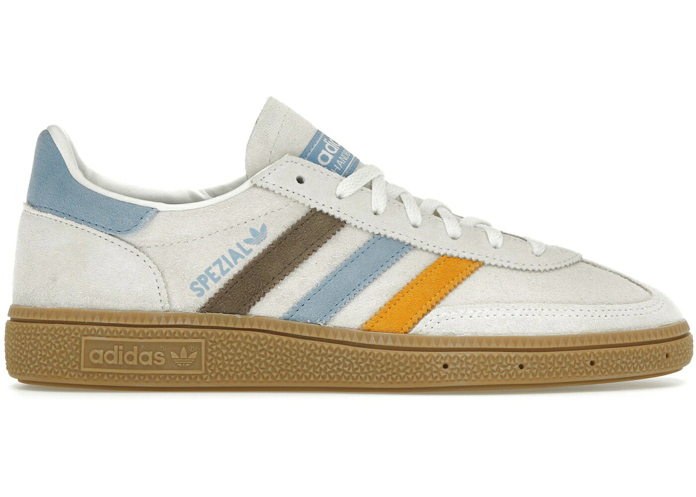アディダス ハンドボール スペシアル 青色 ブルー 白色 ホワイト WOMEN スニーカー レディース ADIDAS HANDBALL SPEZIAL LIGHT BLUE EARTH STRATA (WOMEN) / CLOUD WHITE LIGHT BLUE EARTH
