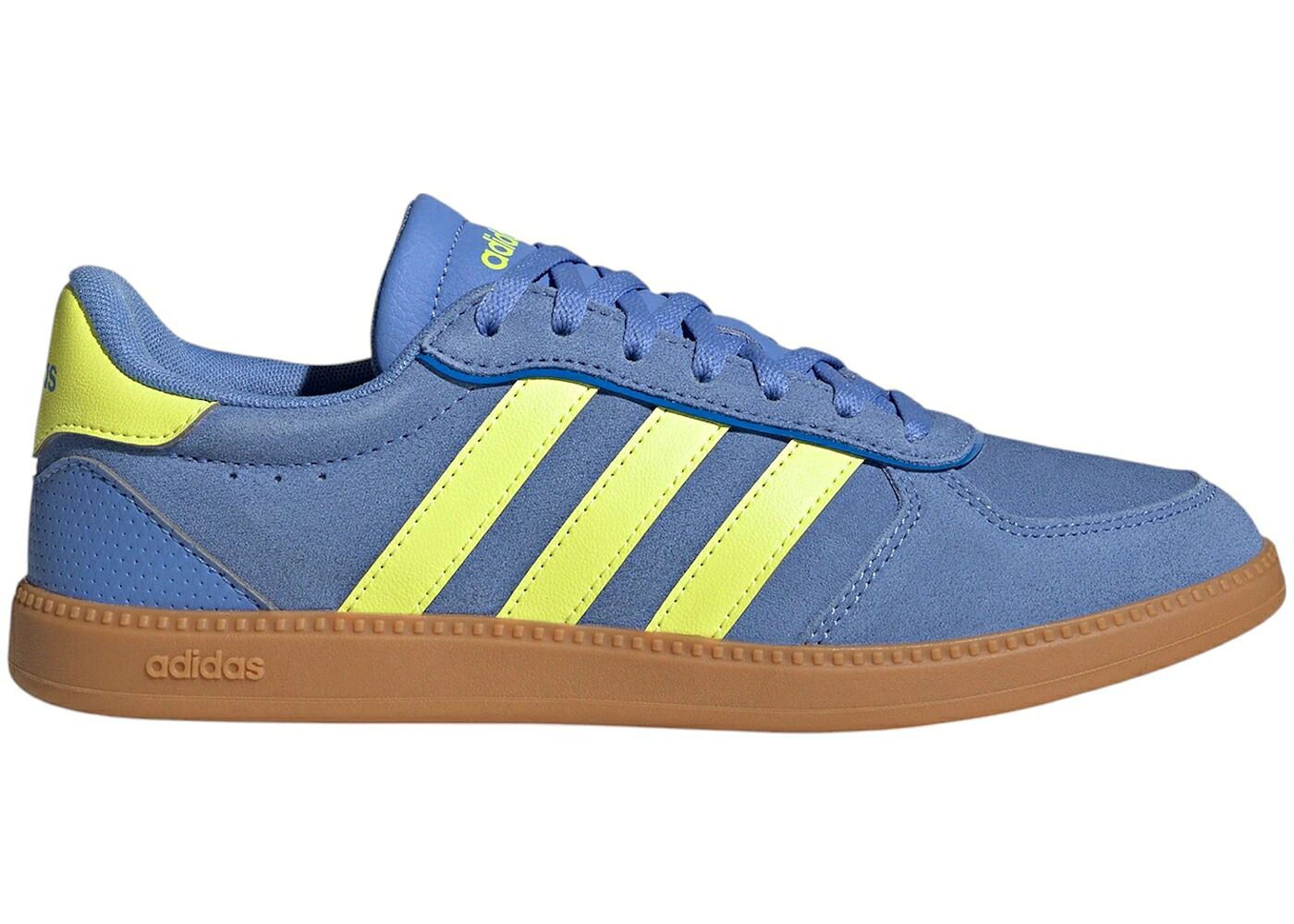 アディダス 青み 青色 核融合反応 黄味がかった 黄色 WOMEN\u0027S スニーカー レディース ADIDAS BREAKNET SLEEK BLUE FUSION HI-RES YELLOW GUM (WOMEN\u0027S) / BLUE FUSION HI RES YELLOW GUM