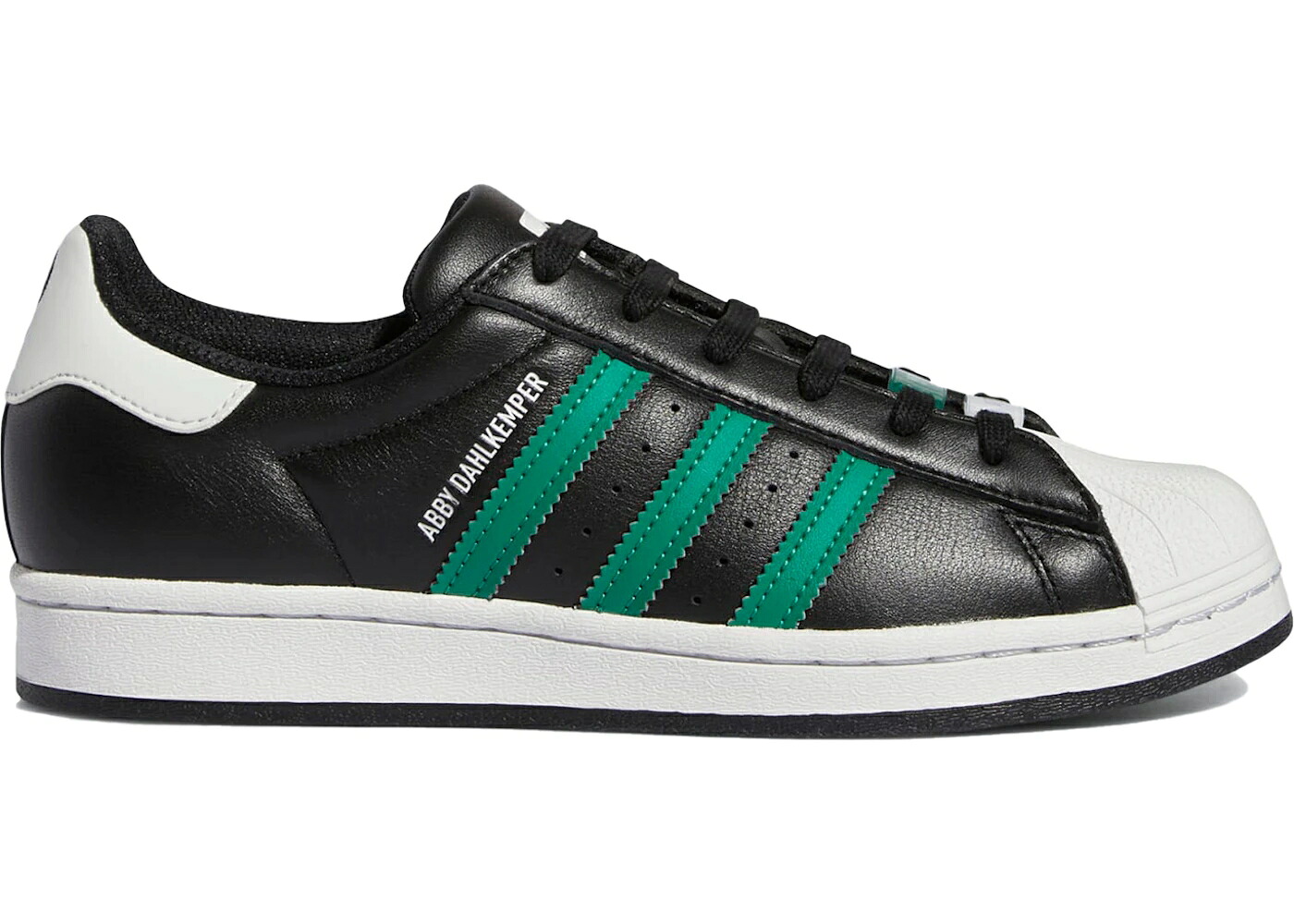 アディダス はやりっ子 中核グループ 黒いこと 黒いこと 緑 緑であること スニーカー レディース ADIDAS SUPERSTAR ABBY DAHLKEMPER / CORE BLACK BOLD GREEN ACTIVE