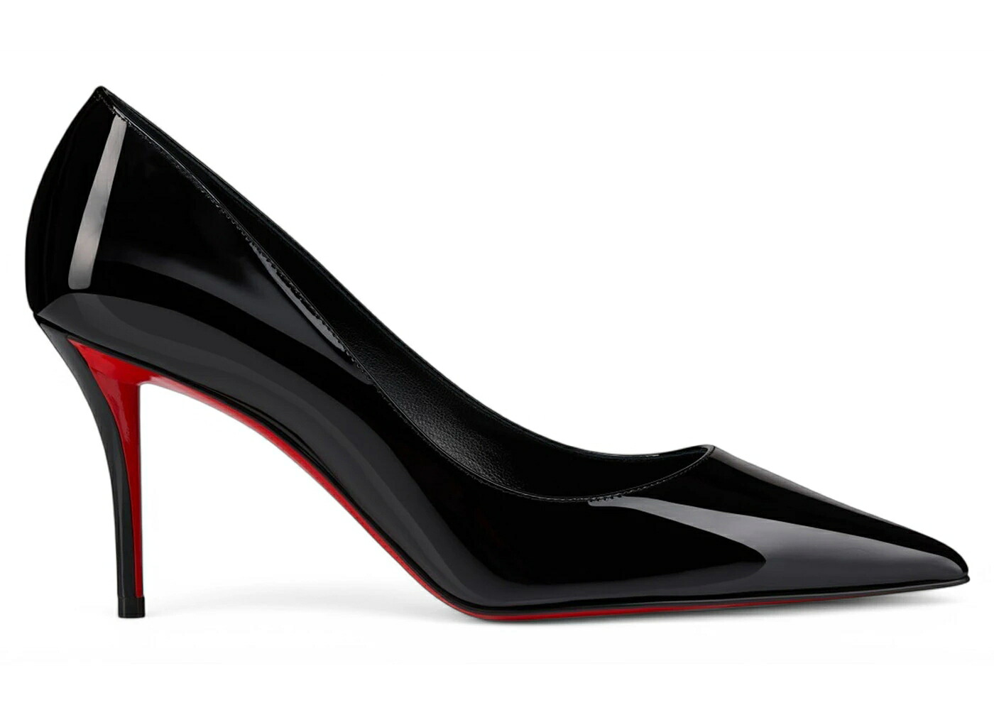 クリスチャンルブタン ポンプ 黒色 ブラック パテント レザー スニーカー レディース CHRISTIAN LOUBOUTIN CHRISTIAN LOUBOUTIN MISS Z 80MM PUMP BLACK PATENT CALF LEATHER /