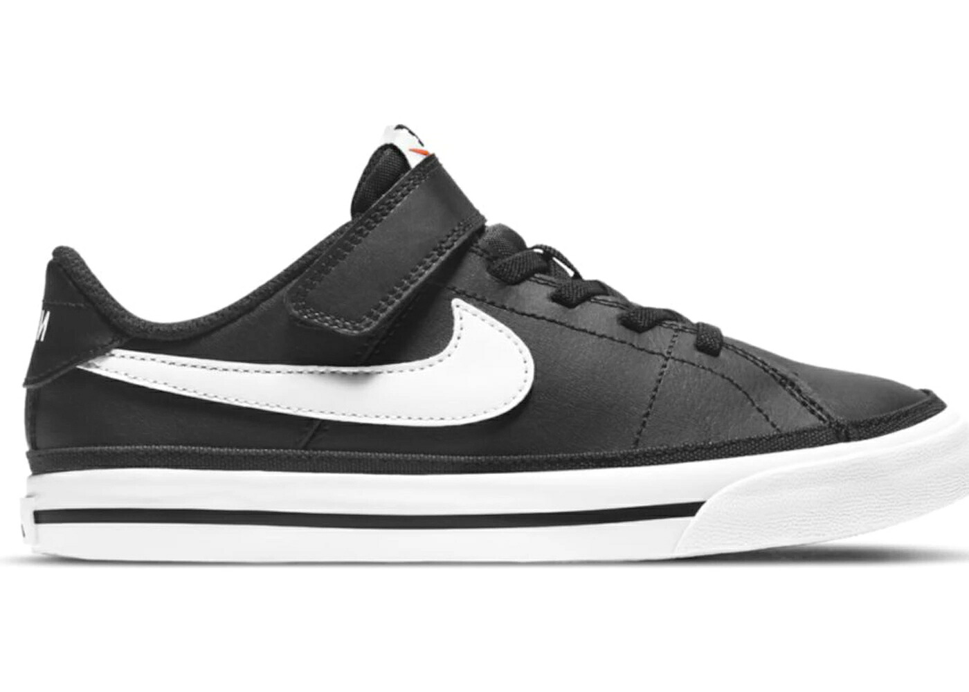 ナイキ コート レガシー 黒色 ブラック 白色 ホワイト 茶色 ブラウン ジュニア キッズ NIKE COURT LEGACY BLACK WHITE (PS) / BLACK GUM LIGHT BROWN WHITE ベビー マタニティ スニーカー|スニケス