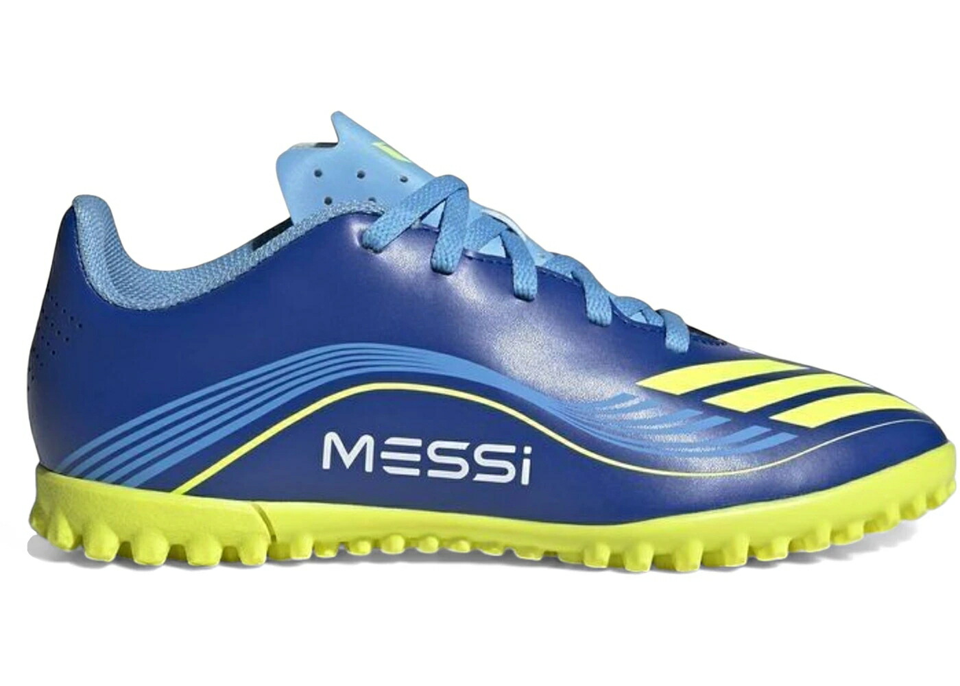 アディダス 野球クラブ 青味 青み 黄味がかった 黄色 御坊っちゃん キッズ ADIDAS F50 CLUB TF MESSI VIS10N PACK (KIDS) / ROYAL BLUE SOLAR YELLOW SEMI もの言う花 マタニティ スニーカー