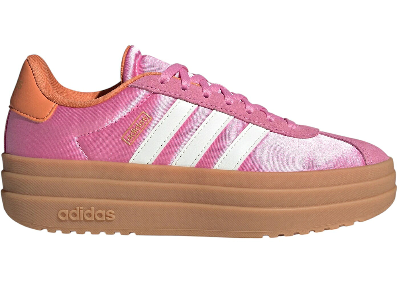 アディダス コート ピンク 橙 オレンジ 白色 ホワイト ジュニア キッズ ADIDAS VL COURT BOLD BLISS PINK DUSKY ORANGE (GS) / BLISS PINK OFF WHITE DUSKY ベビー マタニティ スニーカー