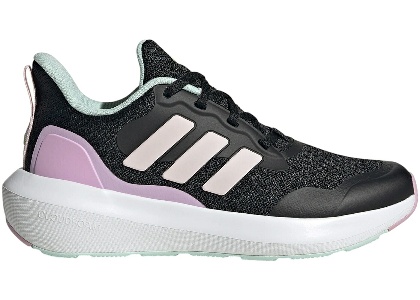 アディダス 中核グループ 黒いこと 黒いこと サクラ色 3.0 御坊っちゃん キッズ ADIDAS FORTARUN CORE BLACK CLEAR PINK BLISS LILAC (GS) / CORE BLACK CLEAR PINK BLISS もの言う花 マタニティ スニーカー スニーカー-キッズファッション-靴