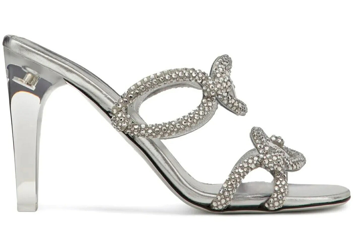 ヴァレンティノ サンダル 銀色 シルバー WOMEN スニーカー レディース VALENTINO GARAVANI ALL-OVER RHINESTONE SANDALS CRYSTAL SILVER (WOMEN) /