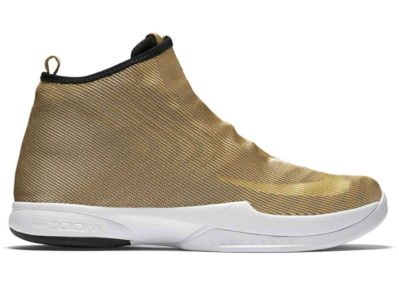 ナイキ ズーム コービー アイコン ゴールド 黒色 ブラック 白色 ホワイト スニーカー メンズ NIKE ZOOM KOBE ICON METALLIC GOLD / METALLIC GOLD BLACK WHITE