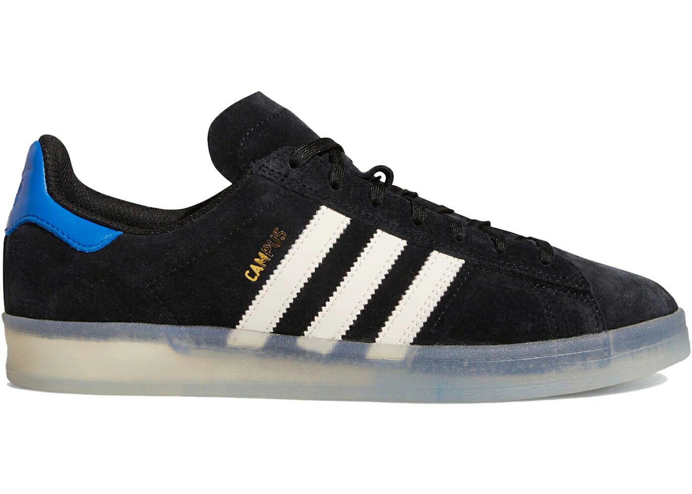 アディダス キャンパス コア 黒色 ブラック 白色 ホワイト 青色 ブルー スニーカー ユニセックス ADIDAS CAMPUS ADV MAXALLURE / CORE BLACK CLOUD WHITE BLUE BIRD メンズ