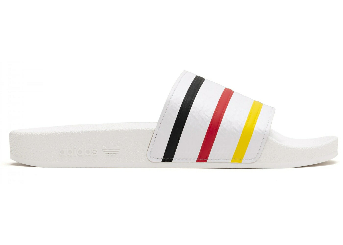 アディダス アディレッタ 白いこと 白いこと スニーカー ユニ一発やる ADIDAS ADILETTE SLIDES PALACE WHITE / メンズ
