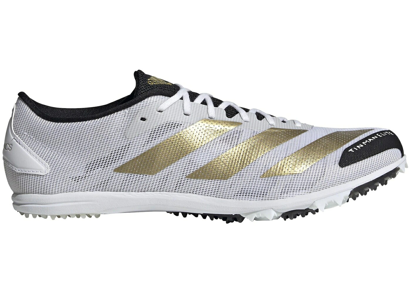 アディダス アディゼロ エリート 白色 ホワイト ゴールド コア スニーカー ユニセックス ADIDAS ADIZERO XCS TINMAN ELITE / CLOUD WHITE GOLD METALLIC CORE メンズ