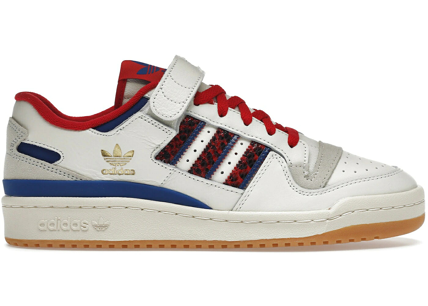アディダス フォーラム 白色 ホワイト スニーカー ユニセックス ADIDAS FORUM 84 LOW OFF WHITE SCARLET COLLEGIATE ROYAL / OFF WHITE SCARLET COLLEGIATE メンズ|スニケス