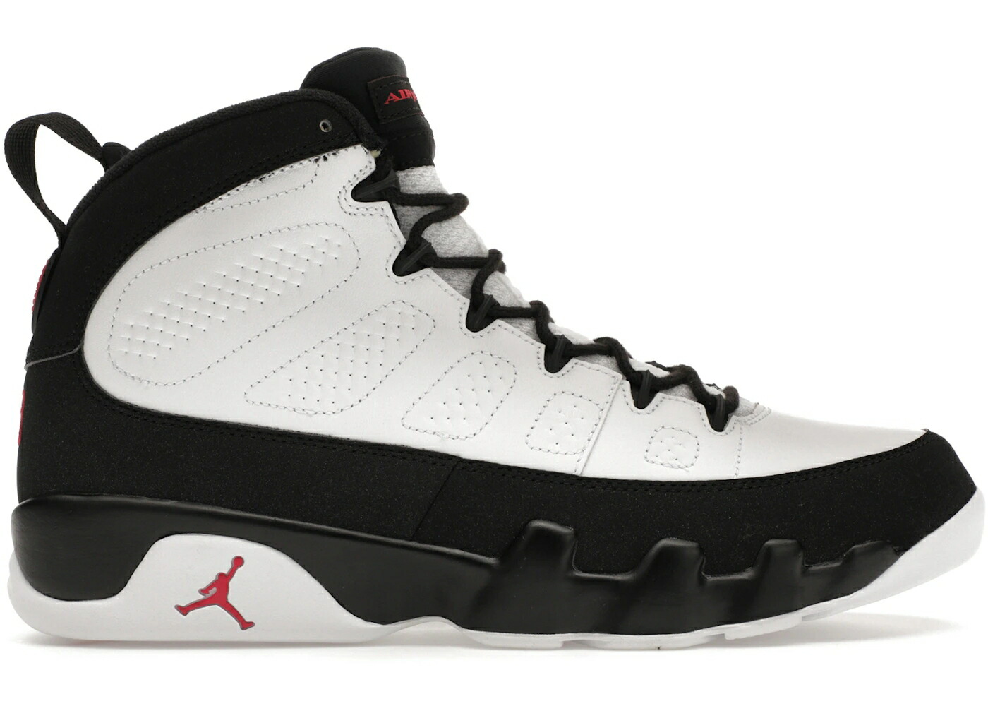 ナイキ ジョーダン 白いこと 白いこと 黒いこと 黒いこと 赤 赤いこと スニーカー メンズ JORDAN 9 RETRO OG (2016) / WHITE BLACK TRUE RED