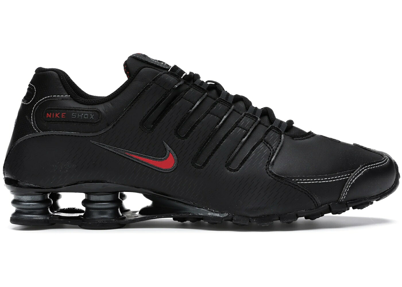 ナイキ ショックス 黒いこと 黒いこと 赤 赤いこと 白いこと 白いこと スニーカー メンズ NIKE SHOX NZ BLACK VARSITY RED / BLACK WHITE VARSITY RED