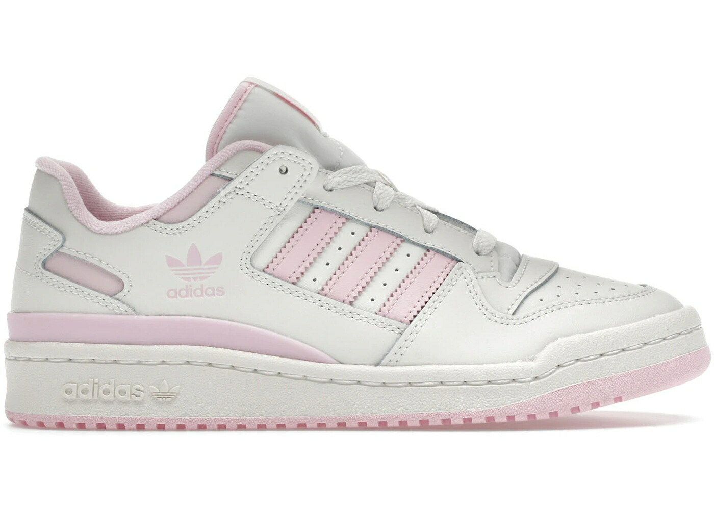 アディダス フォーラム 白色 ホワイト ピンク WOMEN'S スニーカー レディース ADIDAS FORUM LOW CL CLOUD WHITE CLEAR PINK (WOMEN'S) / CLOUD WHITE CLEAR PINK CLOUD