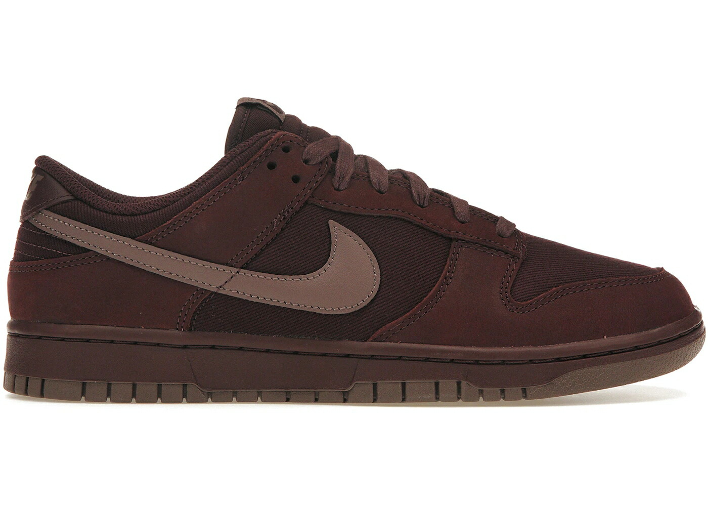 ナイキ ダンク プレミアム ワイン色 バーガンディー ダンクロー スニーカー メンズ NIKE DUNK LOW RETRO PREMIUM BURGUNDY CRUSH / BURGUNDY CRUSH PLUM ECLIPSE